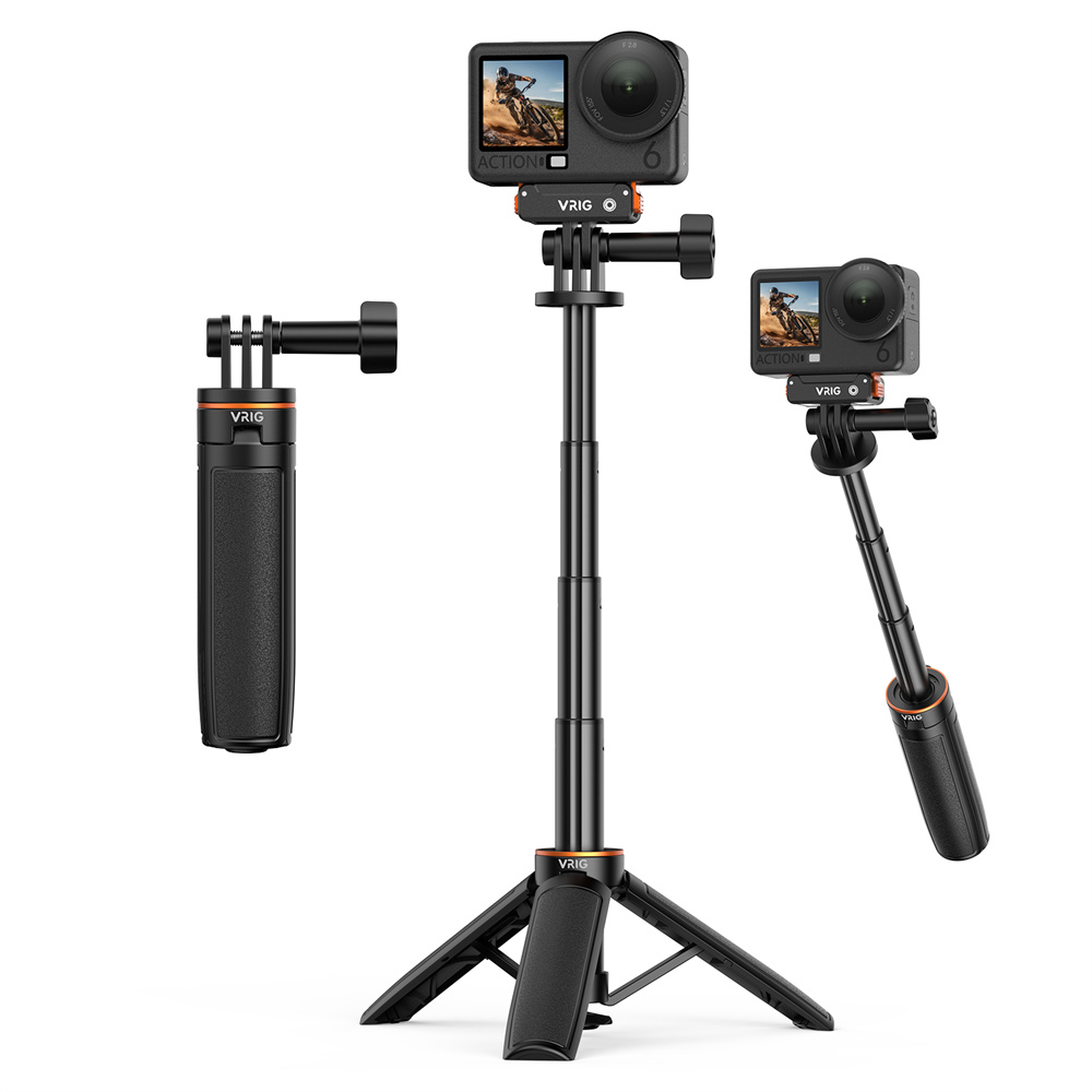 Dji Drone Mini 4 Pro - VRIG TP-35 Mini Extended Selfie Stick