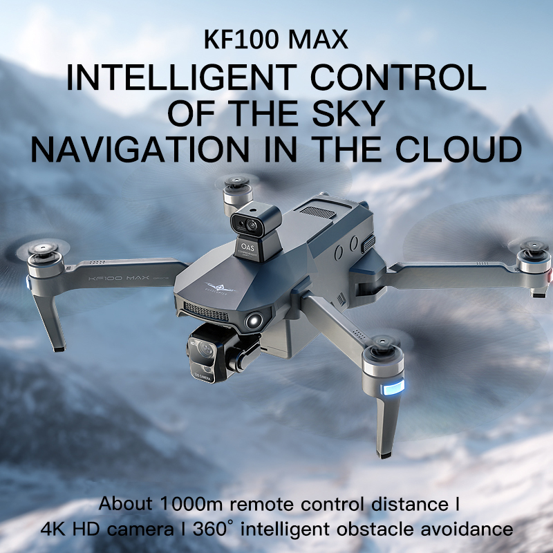 KF100 MAX Drone GPS Kamera 4K  - Rc Helicopter Electric ulasan dan harga