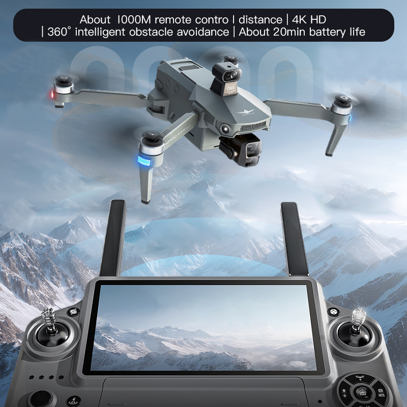 KF100 MAX Drone GPS Kamera 4K  - Rc Helicopter Electric ulasan dan harga