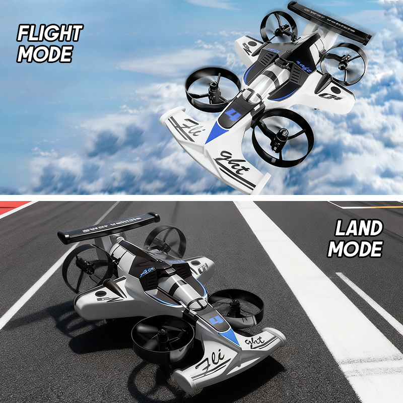 Mobil Terbang Mini Drone 2in1  - Rc Helicopter Electric ulasan dan harga
